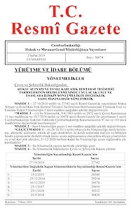 30674 OSB Uygulama Yönetmeliği