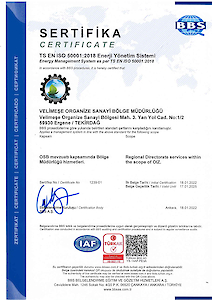 Enerji Yönetimi Sistemi Sertifikası