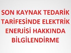 Elektrik Enerjisi Kullanımında Son Durum