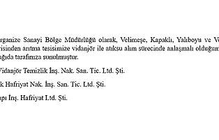 Vidanjör Ile Atıksu Alımı Yapılacak Vidanjör Firmaları