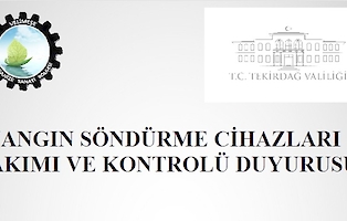 Yangın Söndürme Cihazları Bakımı ve Kontrolü