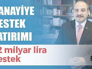 Sanayiciye 1,2 Milyar Liralık Destek Geliyor!