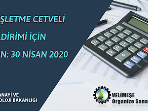 Yıllık Işletme Cetvellerinin Bildirimi