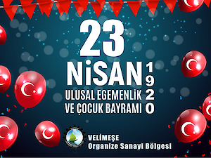 23 Nisan Egemenlik ve Çocuk Bayramı Kutlu Olsun