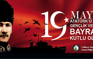 19 Mayıs Atatürk'ü Anma, Gençlik ve Spor Bayramı Kutlu Olsun