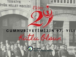 29 Ekim Cumhuriyet Bayramımız Kutlu Olsun. . . 