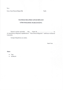 İmar Durumu Dilekçesi