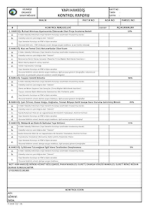 Yapı Hakediş Kontrol Raporu